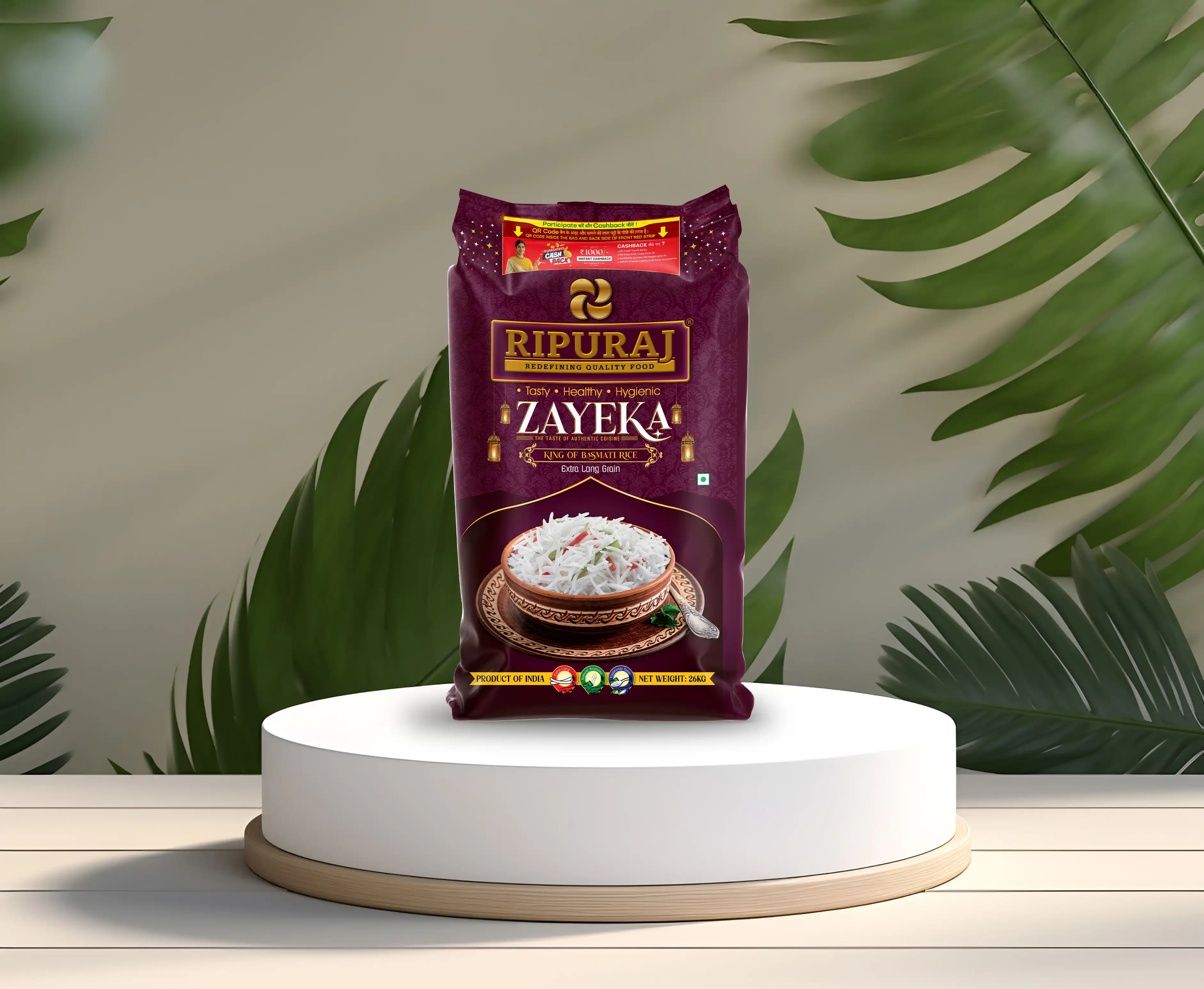 Ram Jyoti Zayka Long Grain Basmati Rice